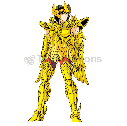 Saint Seiya T-shirts Iron On Transfers N4166